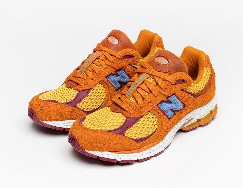 ML2002R1 Salehe Bembury Ã New Balance 2002R Desert Gold Orange Red