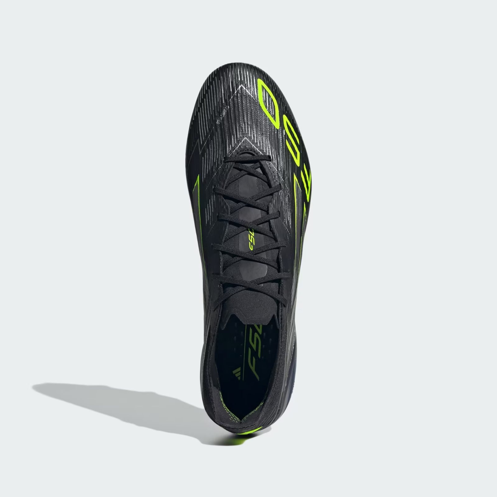 JH7616 adidas F50 Elite Firm Ground Boots Core Black Iron Metallic  (Men's)