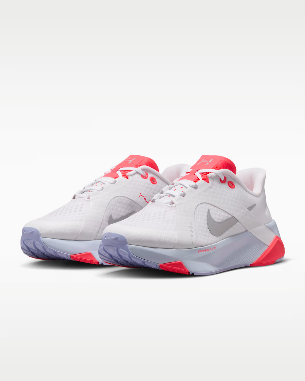 IO3815-102 Nike Women's Hybrid RN "White/Laser Crimson/Football Grey (Men's)