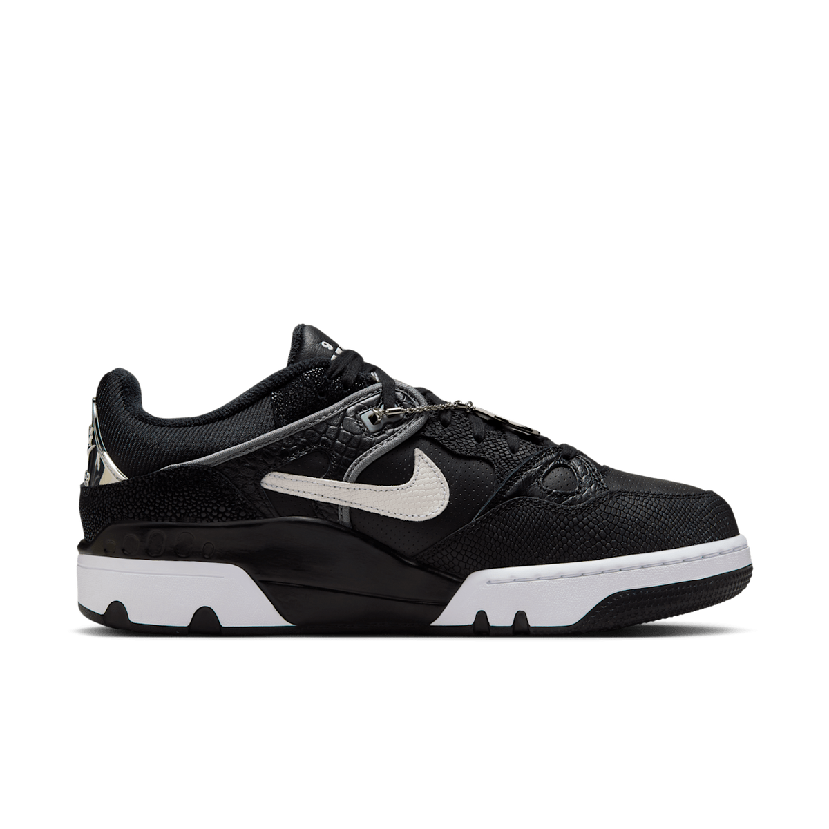 HF7630-001 NIGO Nike Air Force 3 Low Black White Heel Logo NIGO (Men's)