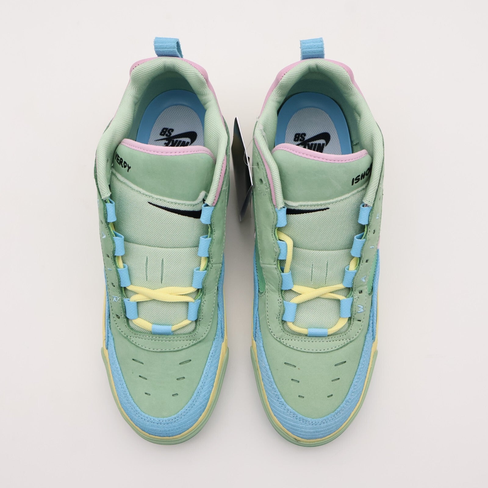 HF4074-400 VERDY Nike SB Air Max Ishod Visty Blue Gaze and Enamel Green (Men's)