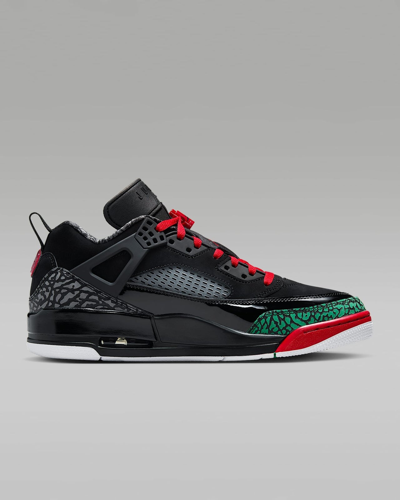 FQ1759-060 Nike Jordan Spizike Low Black Varsity Red Classic Green (Men's)