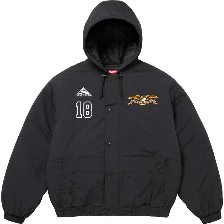Supreme ANTIHERO Stadium Jacket Black