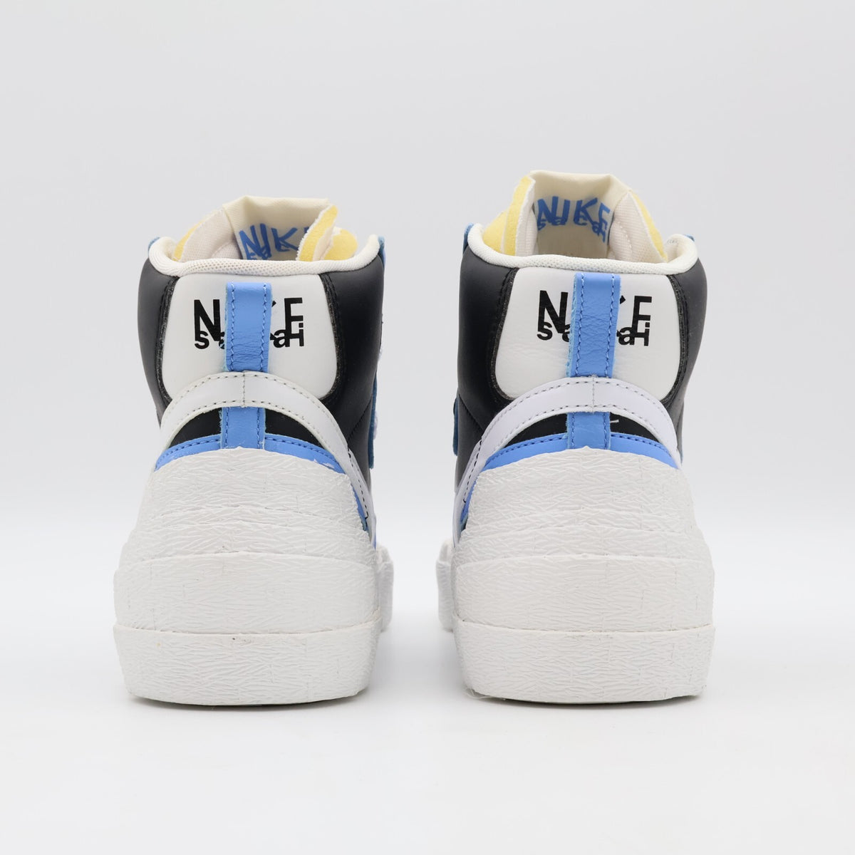 BV0072-001 sacai NIKE BLAZER MID BLACK BLUE (Men's)