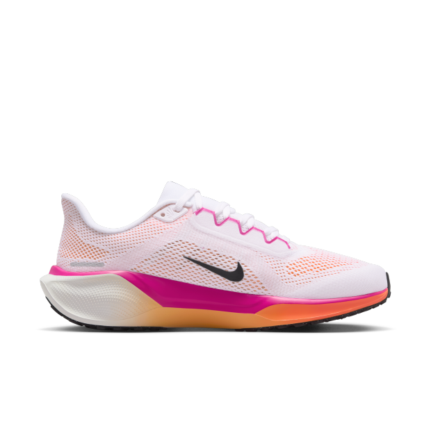 FD2723-120 Nike Pegasus 41 White Fire Pink Orange Pulse Black (Women's)