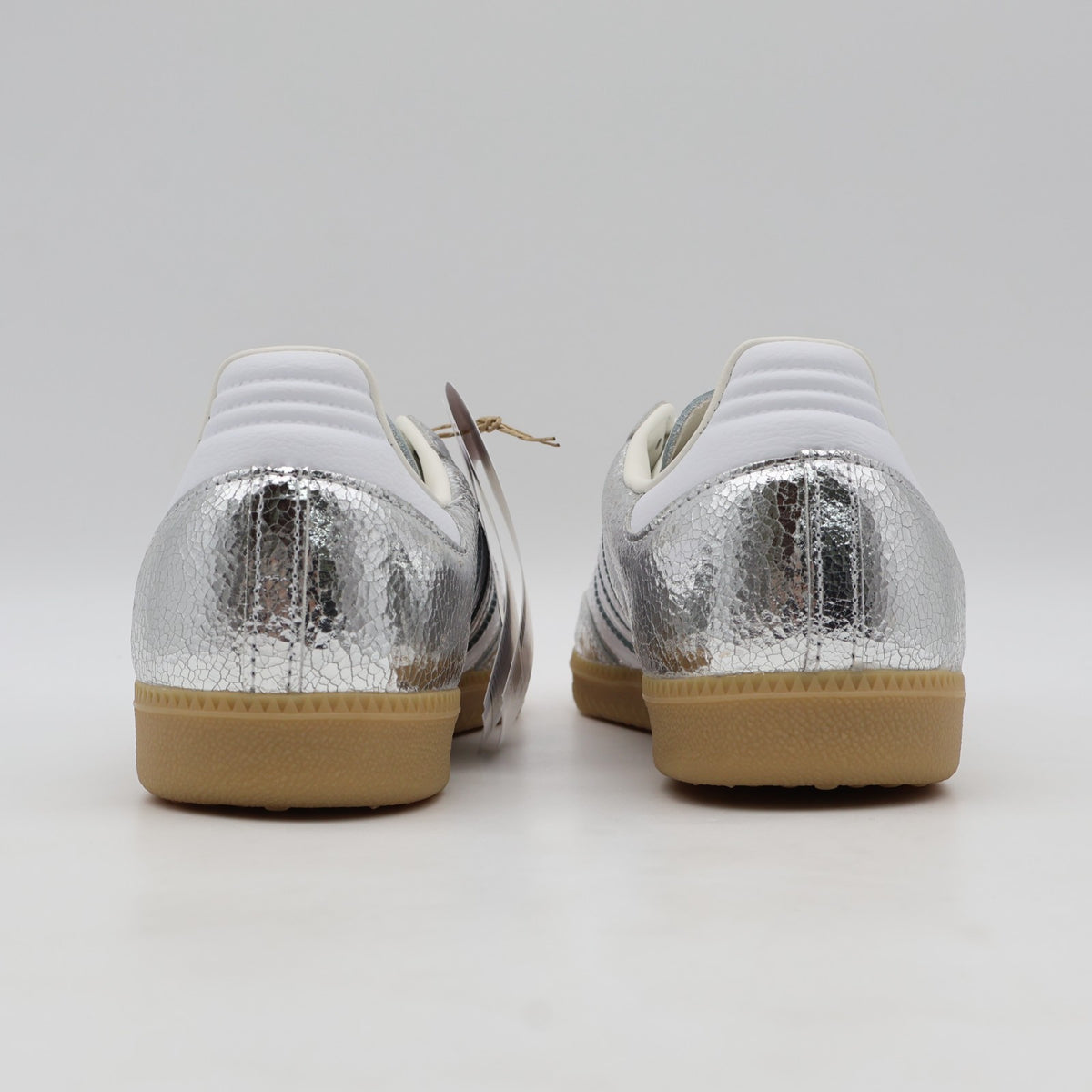 JR0035 adidas Originals Samba OG Metallic Silver (Women's)