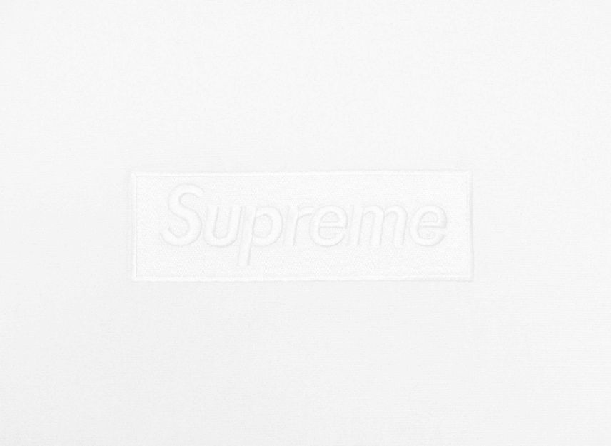 Supreme Box Logo Hooded Sweatshirt White (23FW)