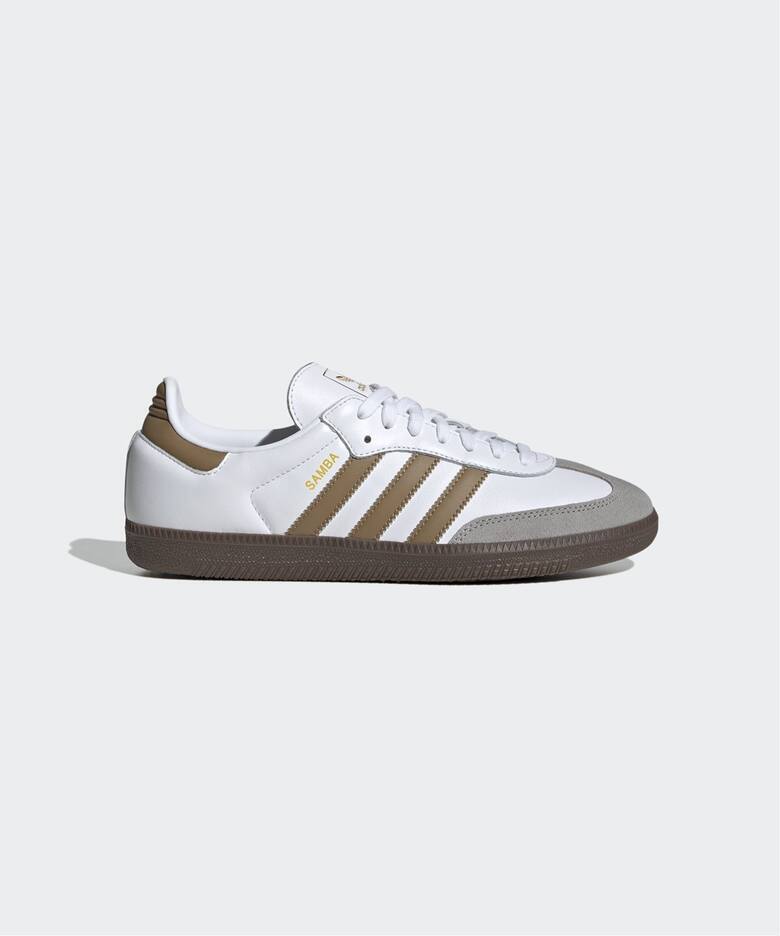 JH8796 adidas Originals Samba OG Cloud White Brown Desert Clear Granite (Men's)