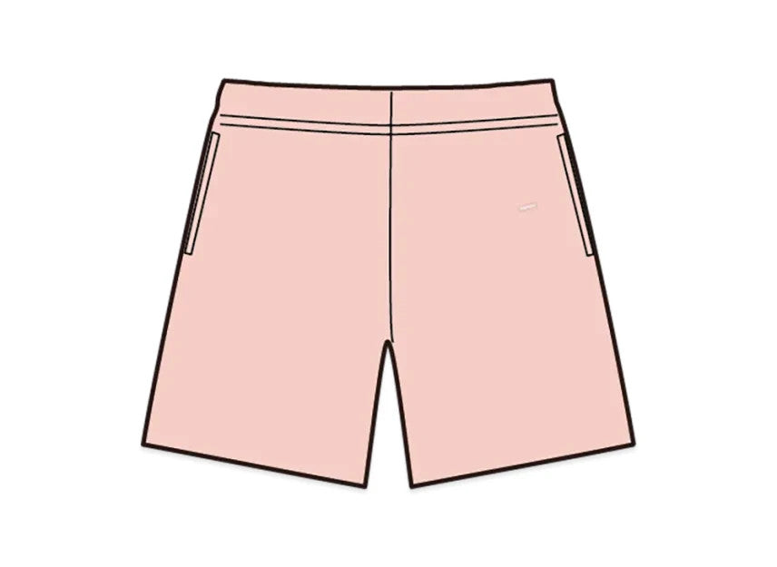 Supreme Small Box Sweatshort "Light Pink"