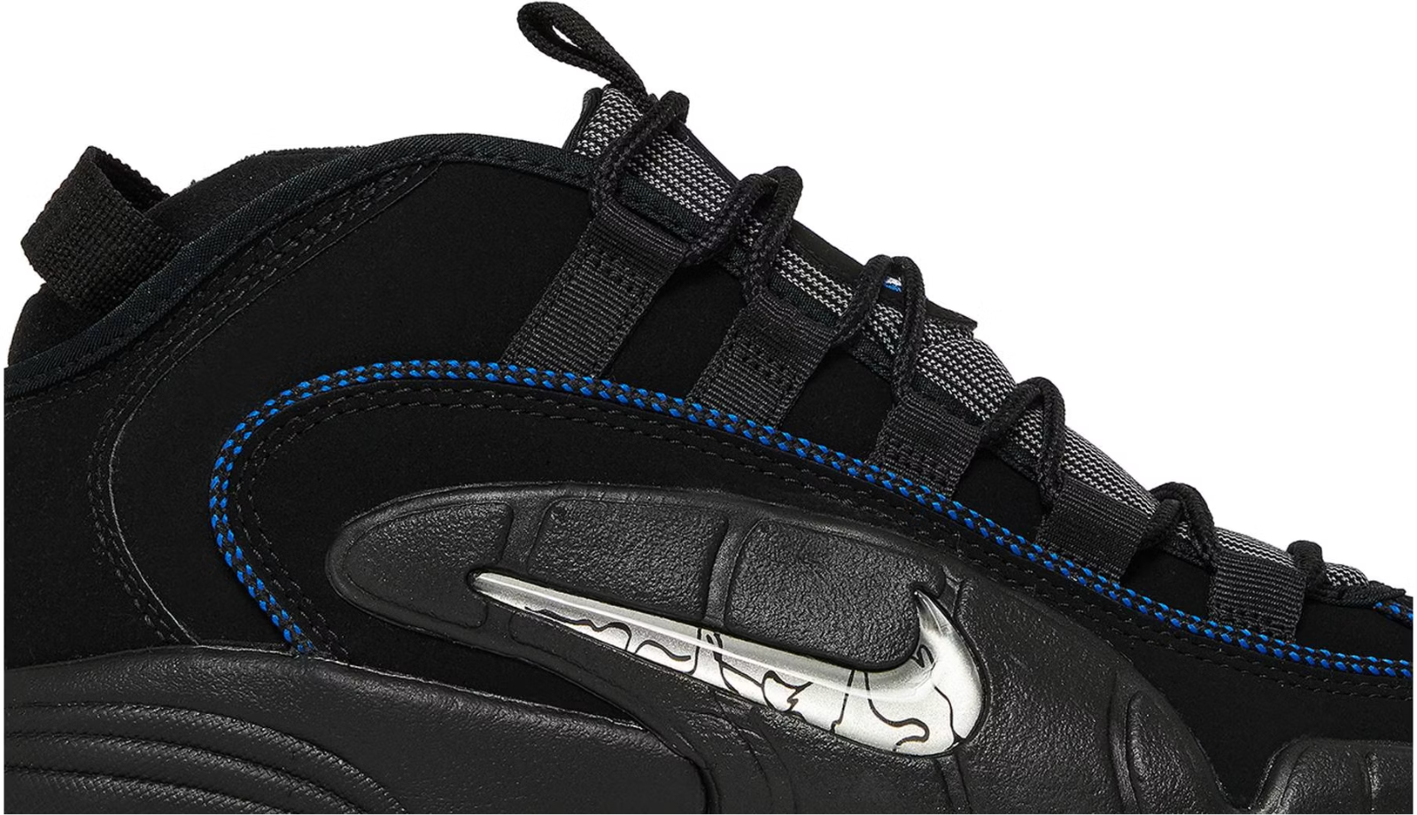 DN2487-002 Nike Air Max Penny 1 "Black and Metallic Silver" (Men's)