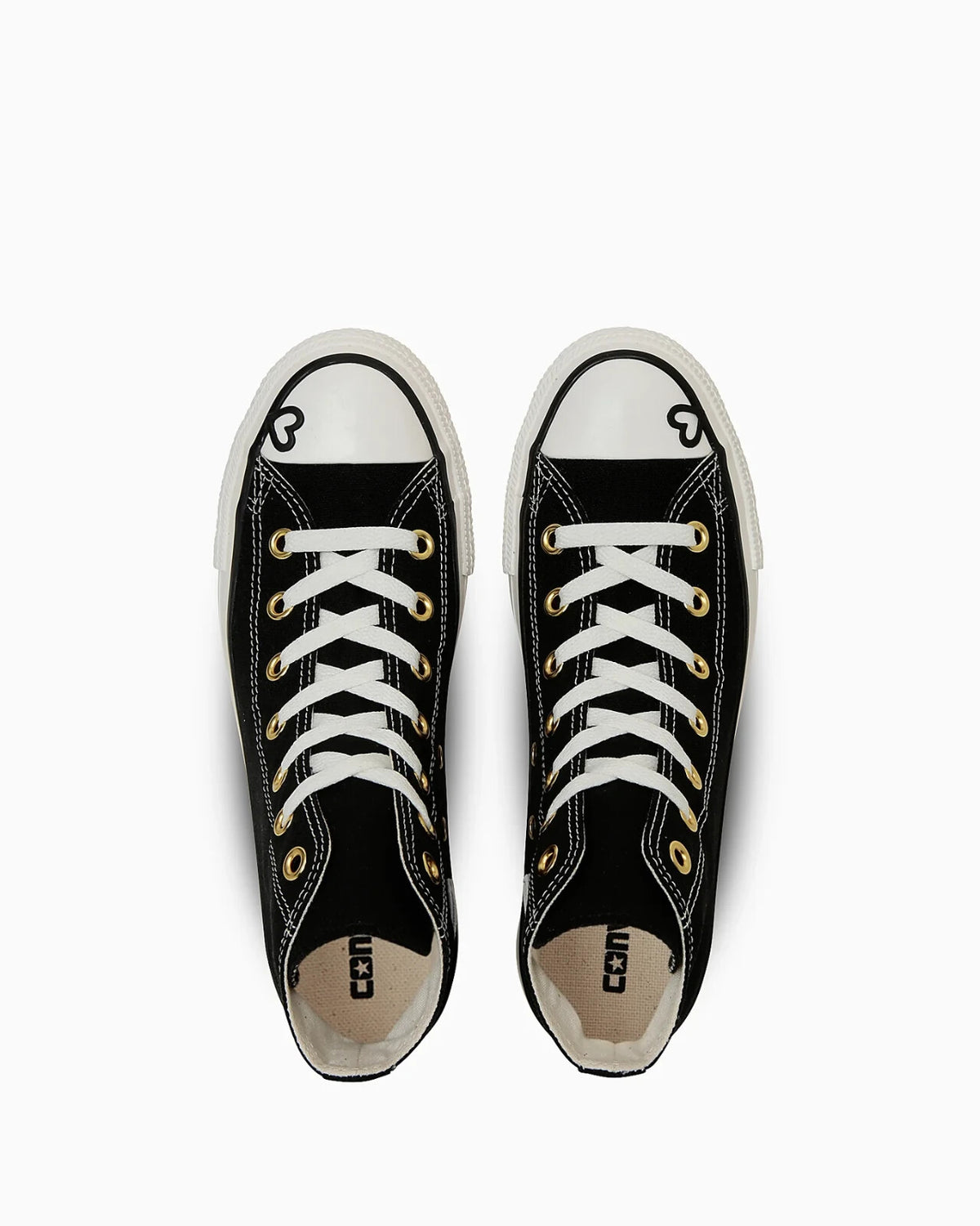 31315781 Converse  All Star PLTS Heartpoint Hi Black (Women's)