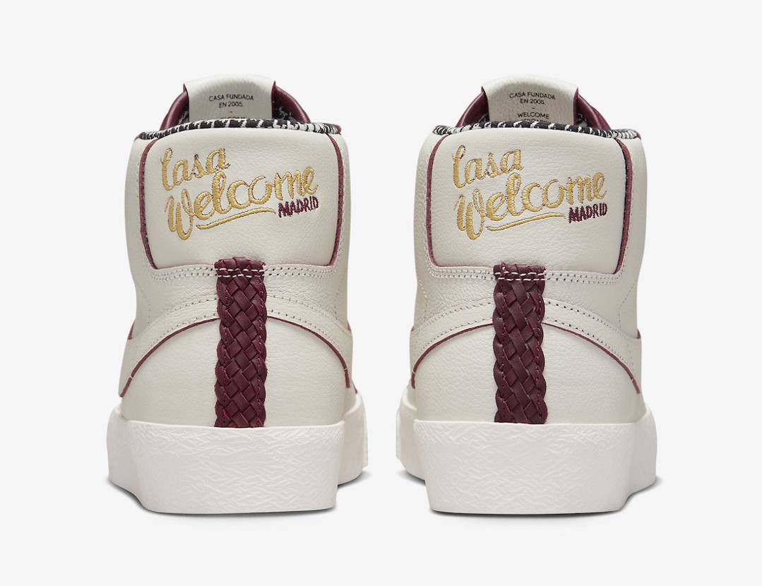 FQ0795-100 Welcome Skateboarding Nike SB Blazer Mid Sail (Men's)