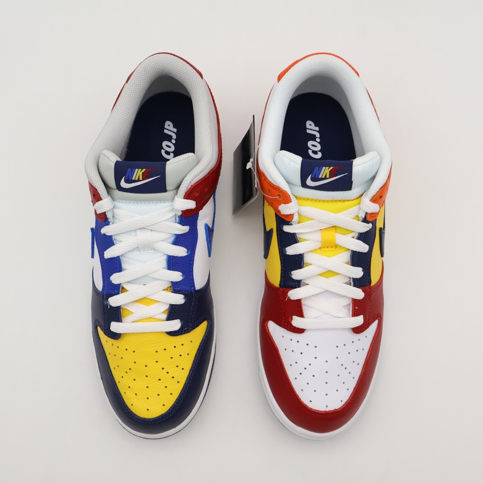 IB2051-400 Nike Dunk Low CO.JP What The Midnight Navy and Varsity Red (Men's)