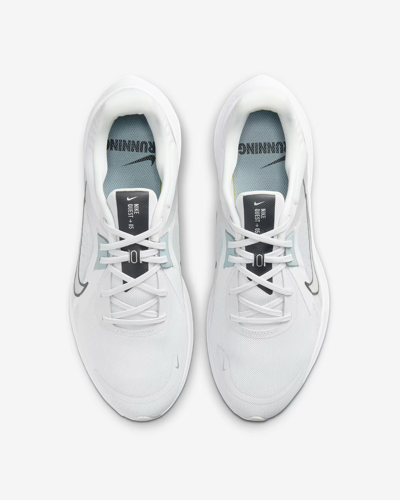 DD0204-002 Nike Quest 5 Road Running Shoes Photon Dust Aviator Grey (Men's)