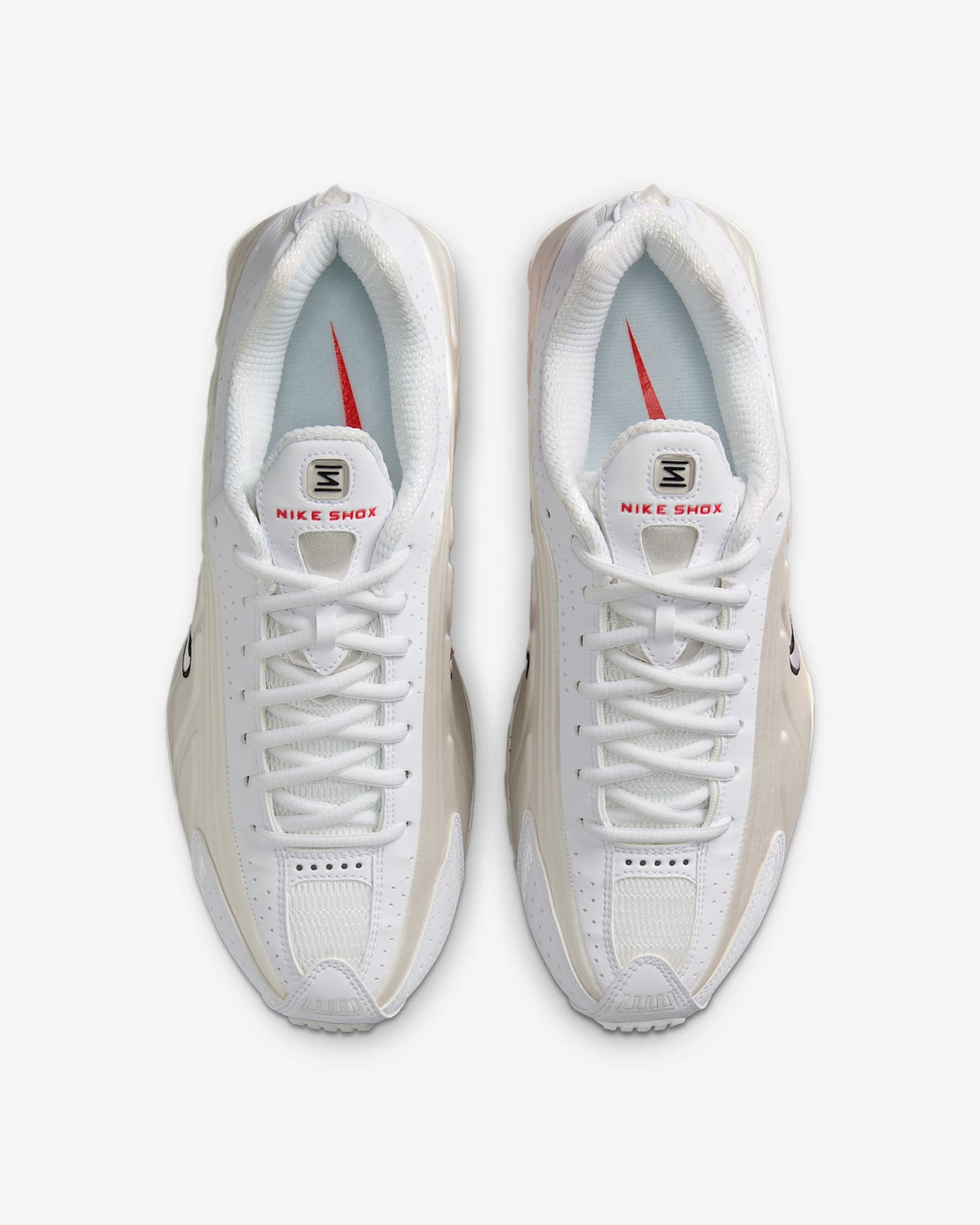 AR3565-103 Nike Shox R4 White Phantom Picante Red White (Women's)