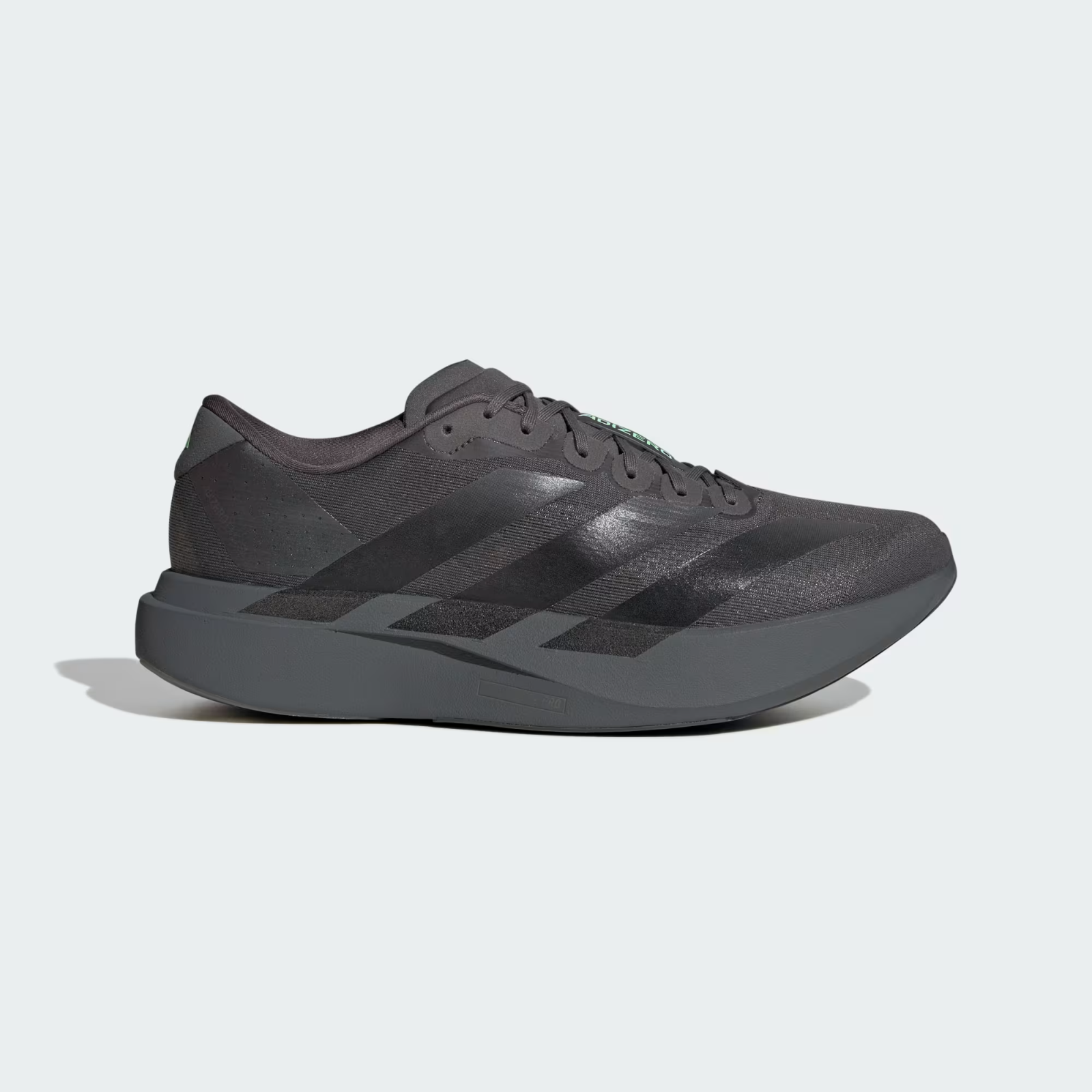 KJ1364 adidas adizero Evo SL Grey Five Core Black Lime Burst (Men's)