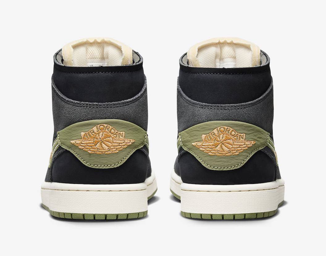 FD6817-003 Nike Air Jordan 1 Mid SE Craft Anthracite Light Olive (Men's)