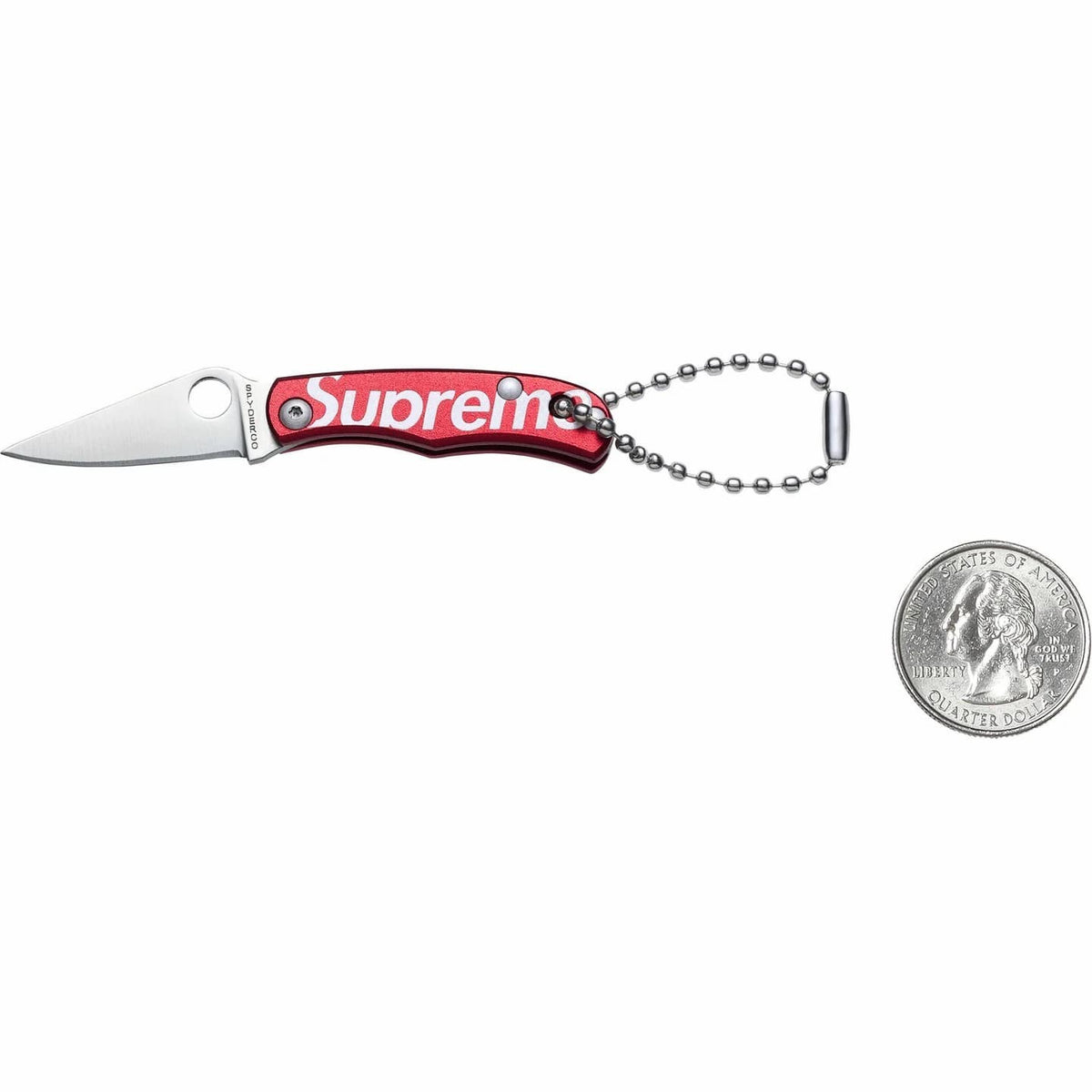 Supreme Spyderco Bug Knife Red
