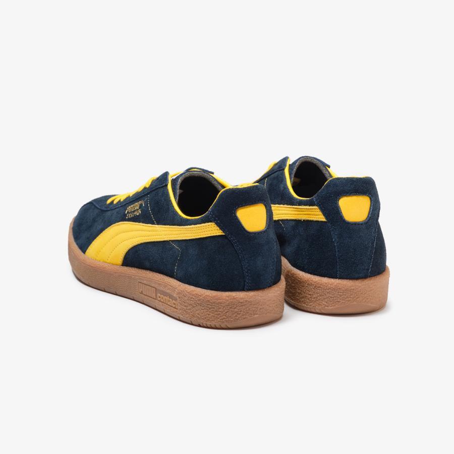404004-01 Kicks Lab Puma Delphin OG MIJ KL REW New Navy Pele Yellow Gum (Men's)