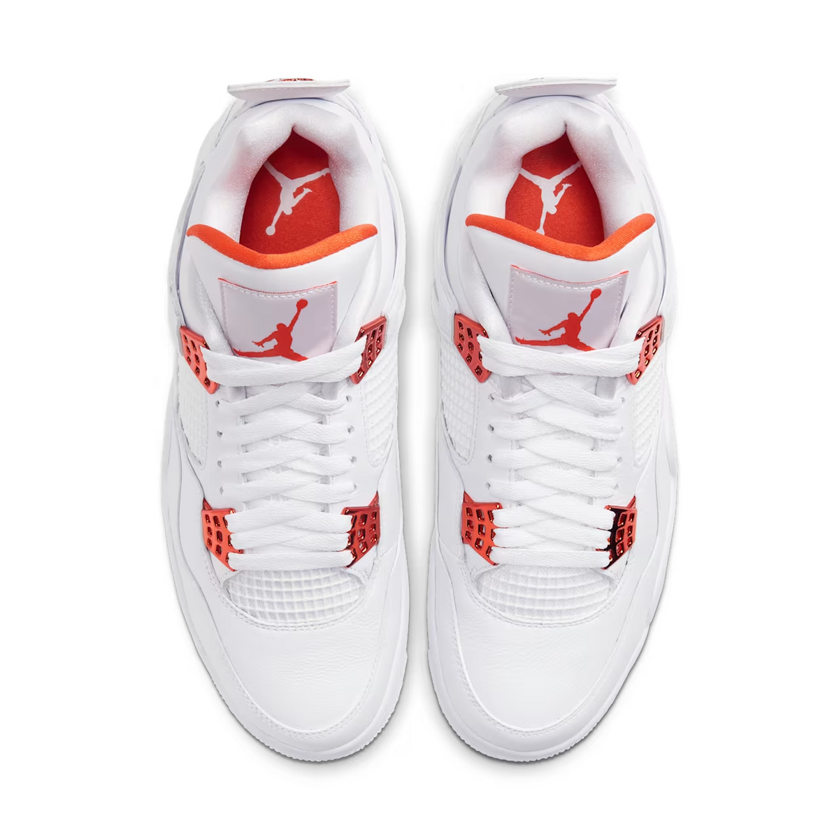CT8527-118 Nike Air Jordan 4 Retro "White/Team Orange" (Men's)