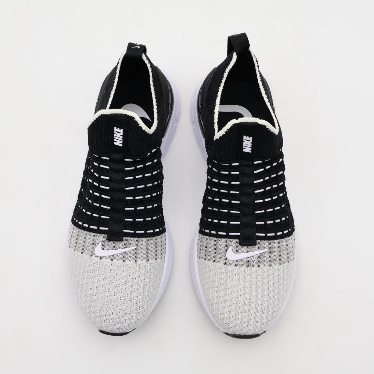 CJ0280-001 Nike React Phantom Run Flyknit 2 Black White ( Women's)
