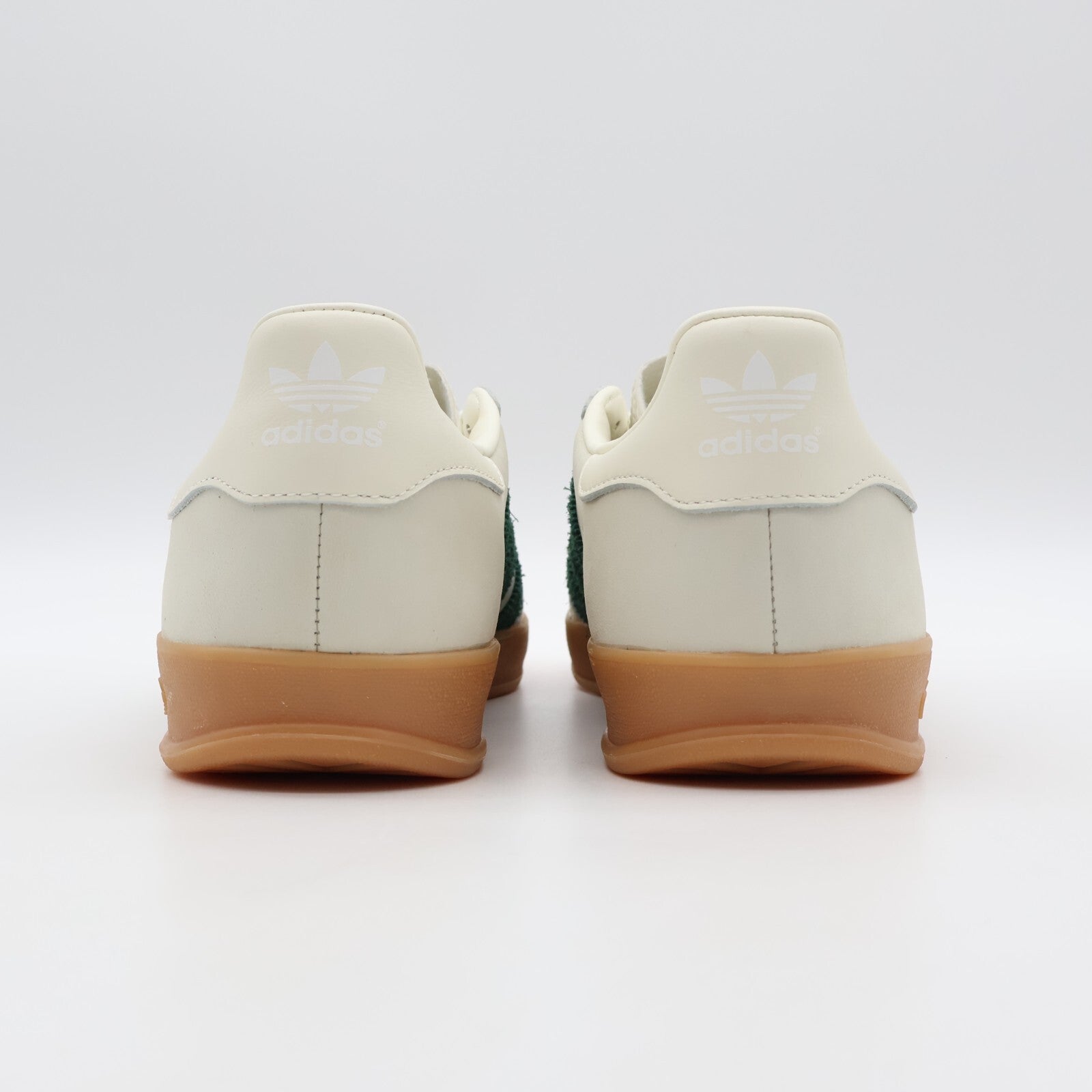 ID2567 emmi adidas Gazelle Indoor Off White Dark Green Footwear White (Men's)
