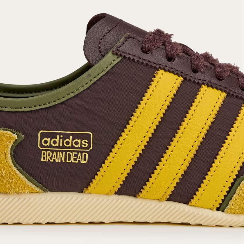 JQ6789 Brain Dead Ã adidas Originals Japan Lo Shadow Brown Hazy Yellow  (Men's)