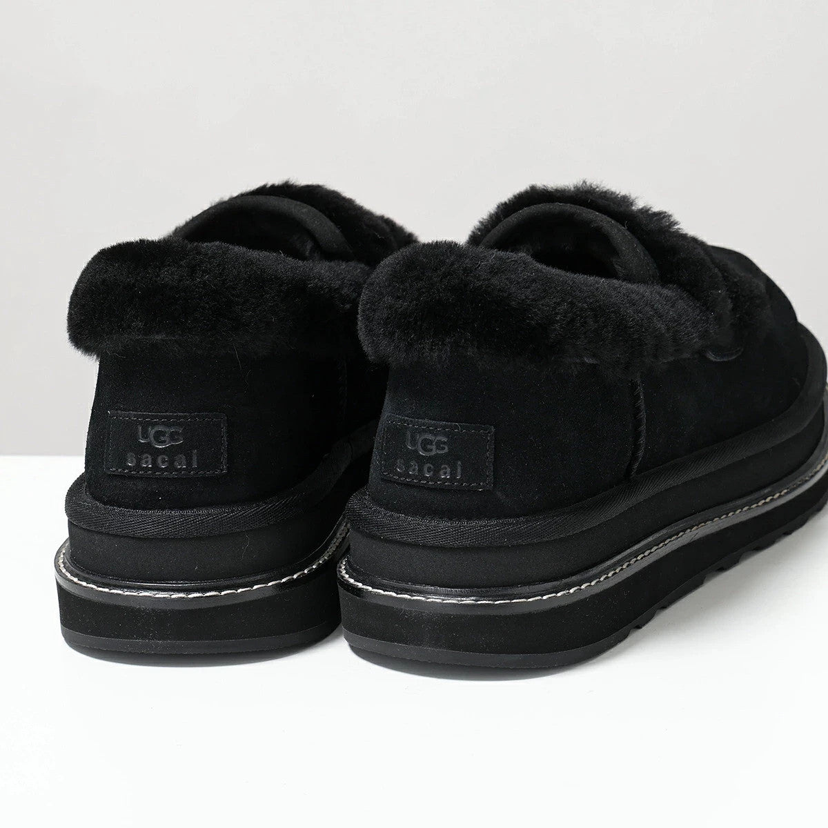 1178370-BLK sacai Ã UGG Loafer Black (Men's)