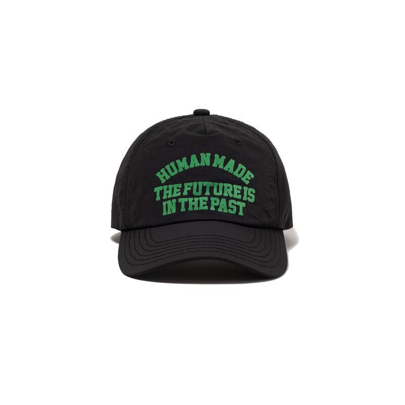 HUMAN MADE 5Panel Nylon Cap Black