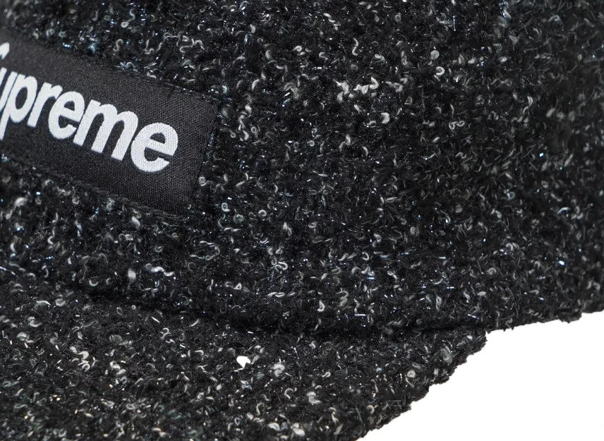 Supreme Boucle Camp Cap "Black"