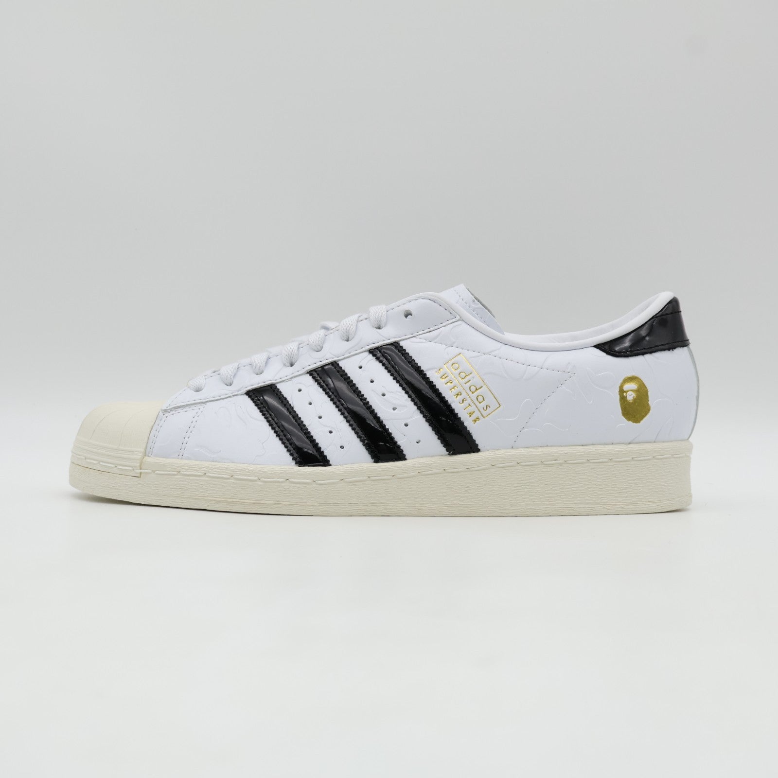 JR2701 A BATHING APE adidas Originals Superstar V Footwear White Core (Men's)