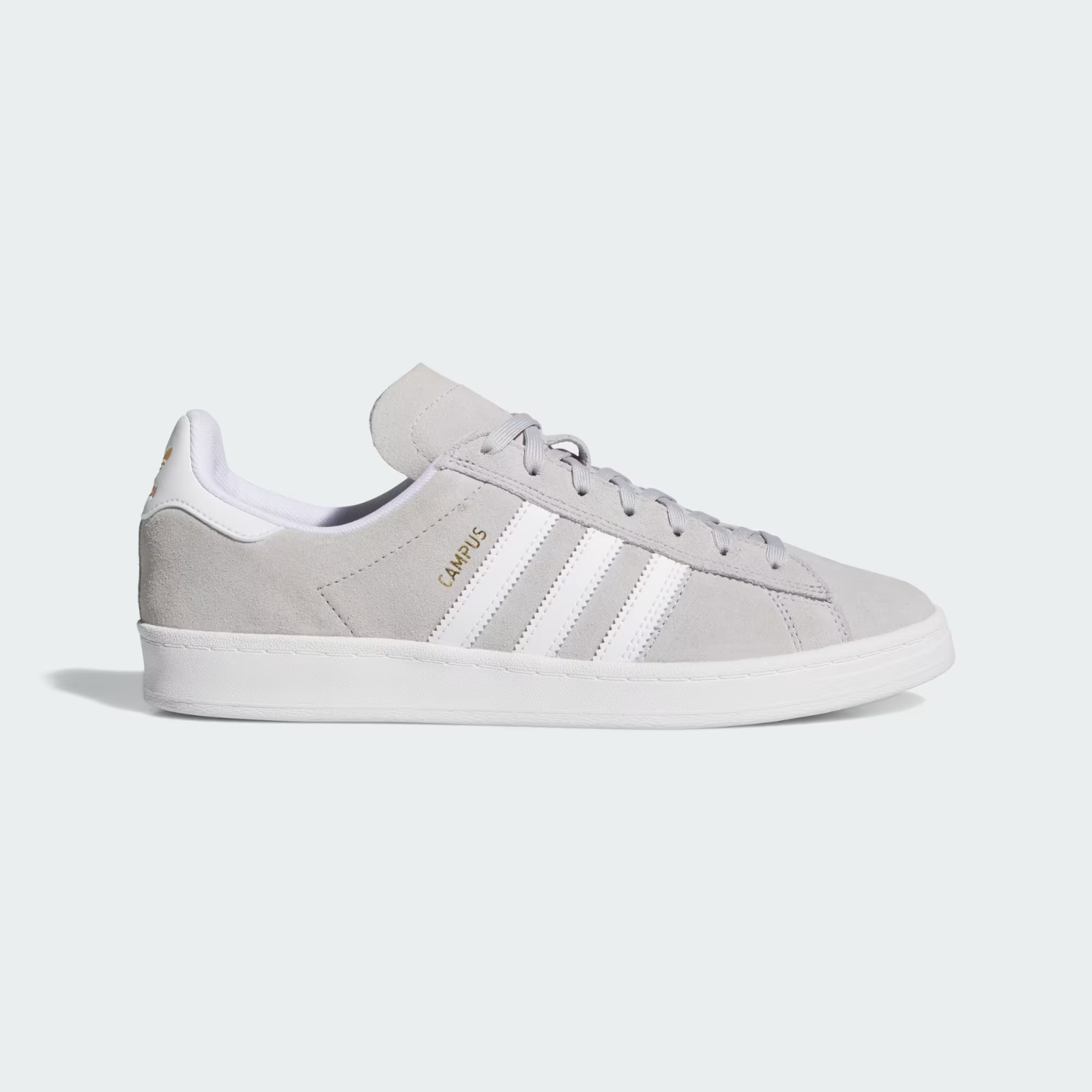 JP8541 adidas Originals Campus ADV Grey Two Cloud White Gold Metallic (Men's)