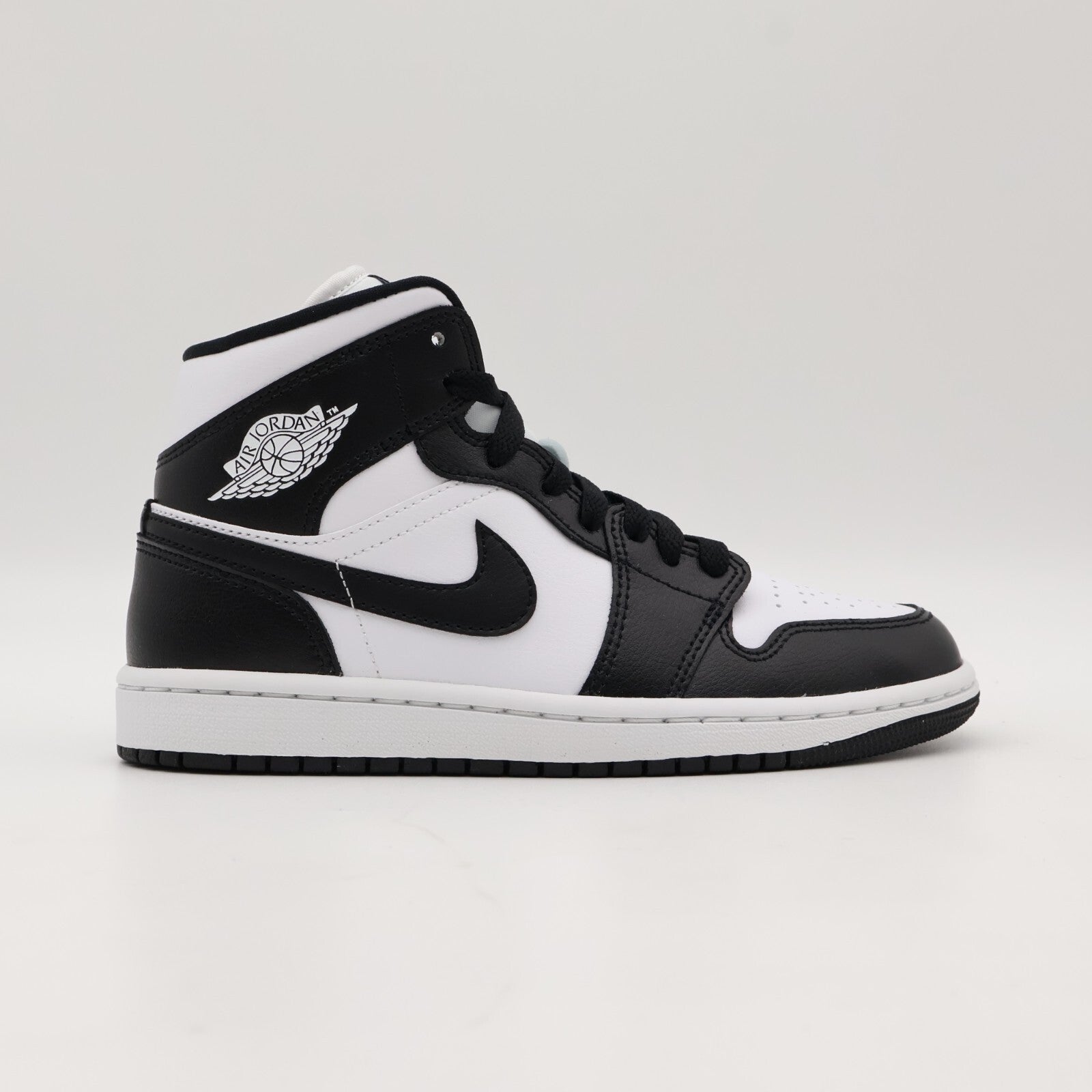 DV0991-101 Nike Air Jordan 1 Mid Black White Panda (Women's)