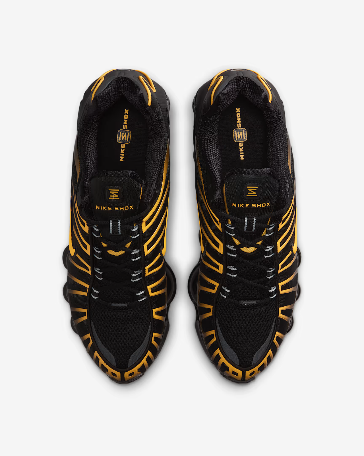 AV3595-013 Nike Shox TL Black University Gold (Men's)