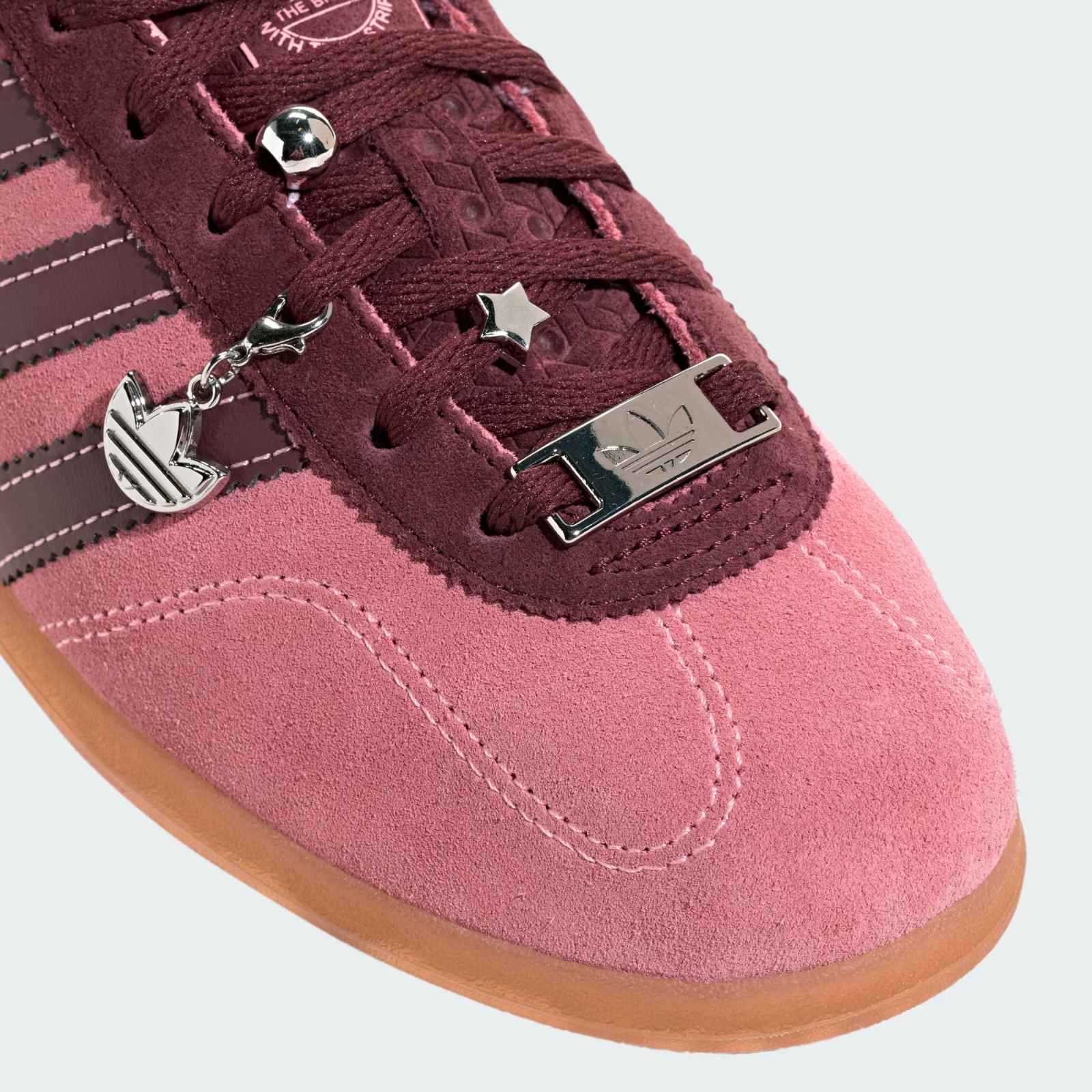 KI5309 Moussy adidas Gazelle Lo Pro Pink Spark Shadow Red (Women's)