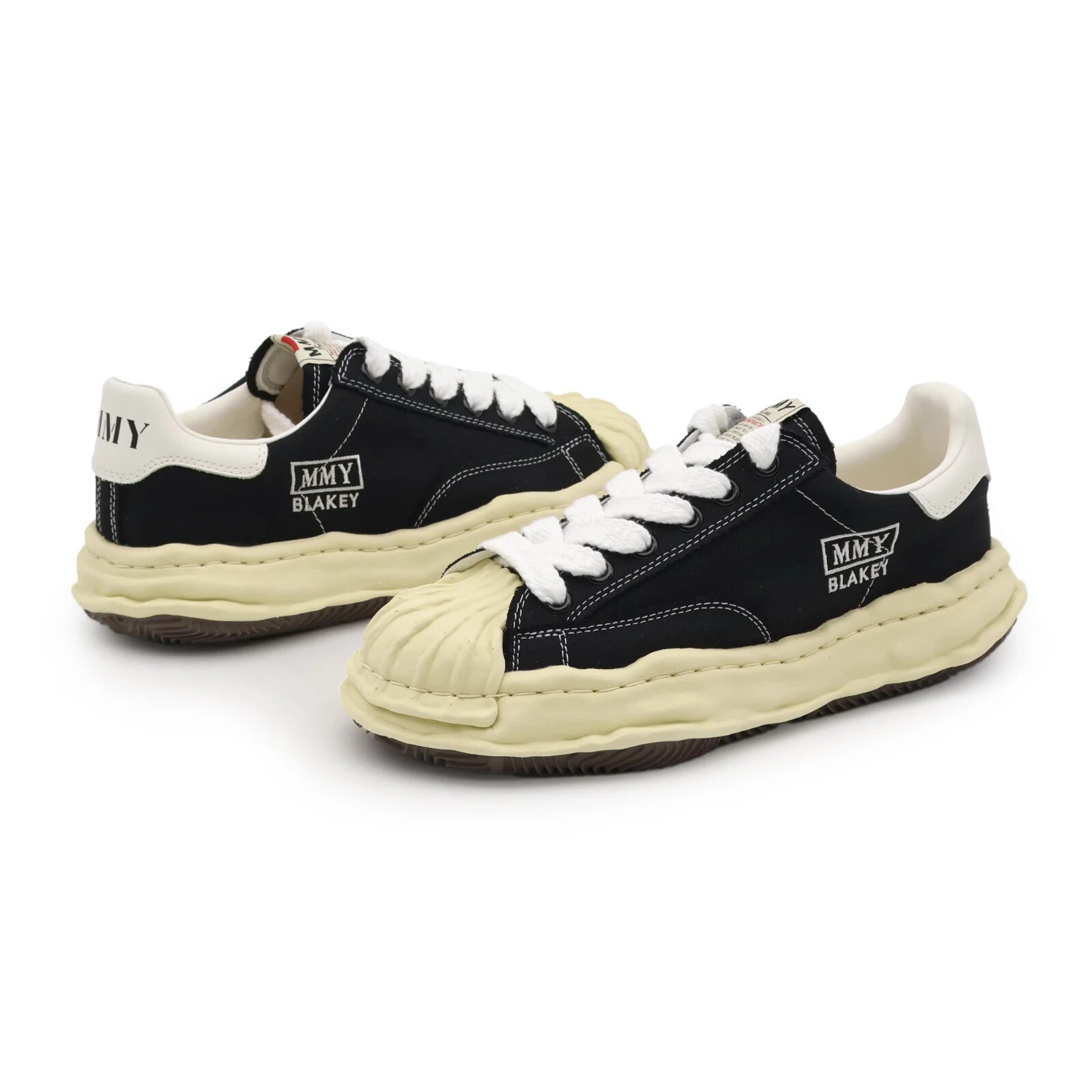 A09FW732-BLACK Maison MIHARA YASUHIRO BLAKEY Original Sole Canvas (Men's)