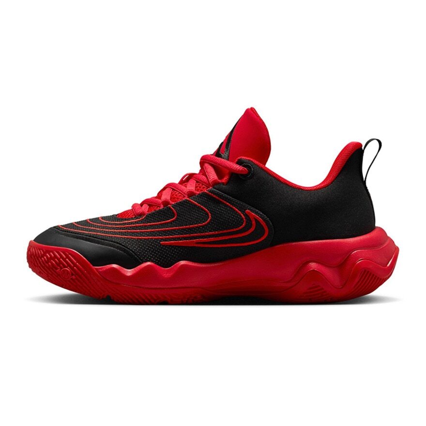 FZ6734-005 Nike GS Giannis Immortality 4 Black University Red Team Red