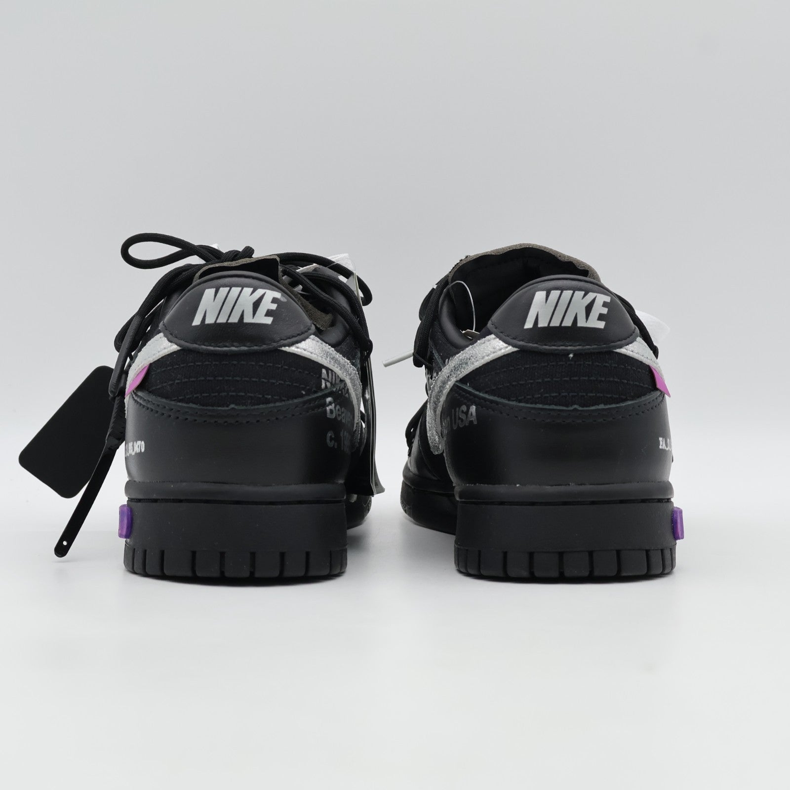 DM1602-001 Off-White Nike Dunk Low 1 OF 50 Black 50 (Men's)