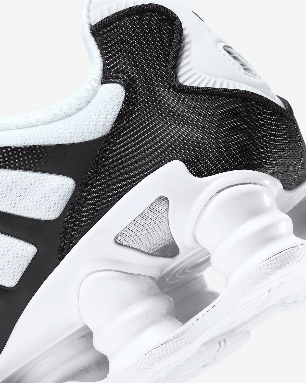 AV3595-102 Nike Shox TL White Metallic Platinum Black (Men's)
