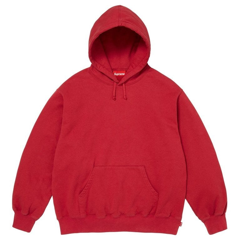 Supreme Mirrored AppliquÃ© Hooded Sweatshirt Red