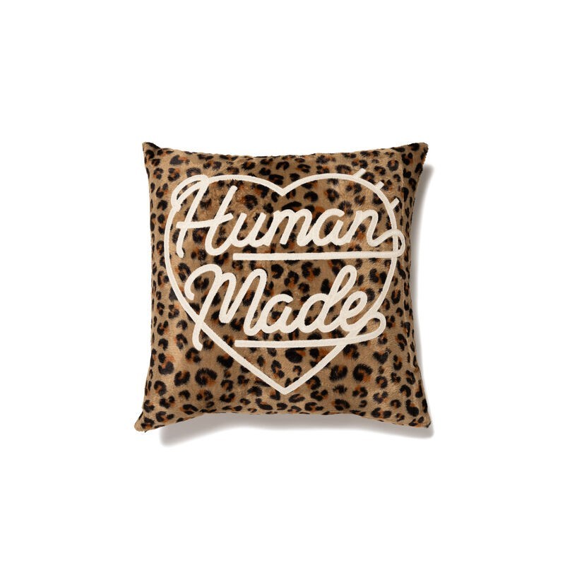 HUMAN MADE Leopard Cushion Brown