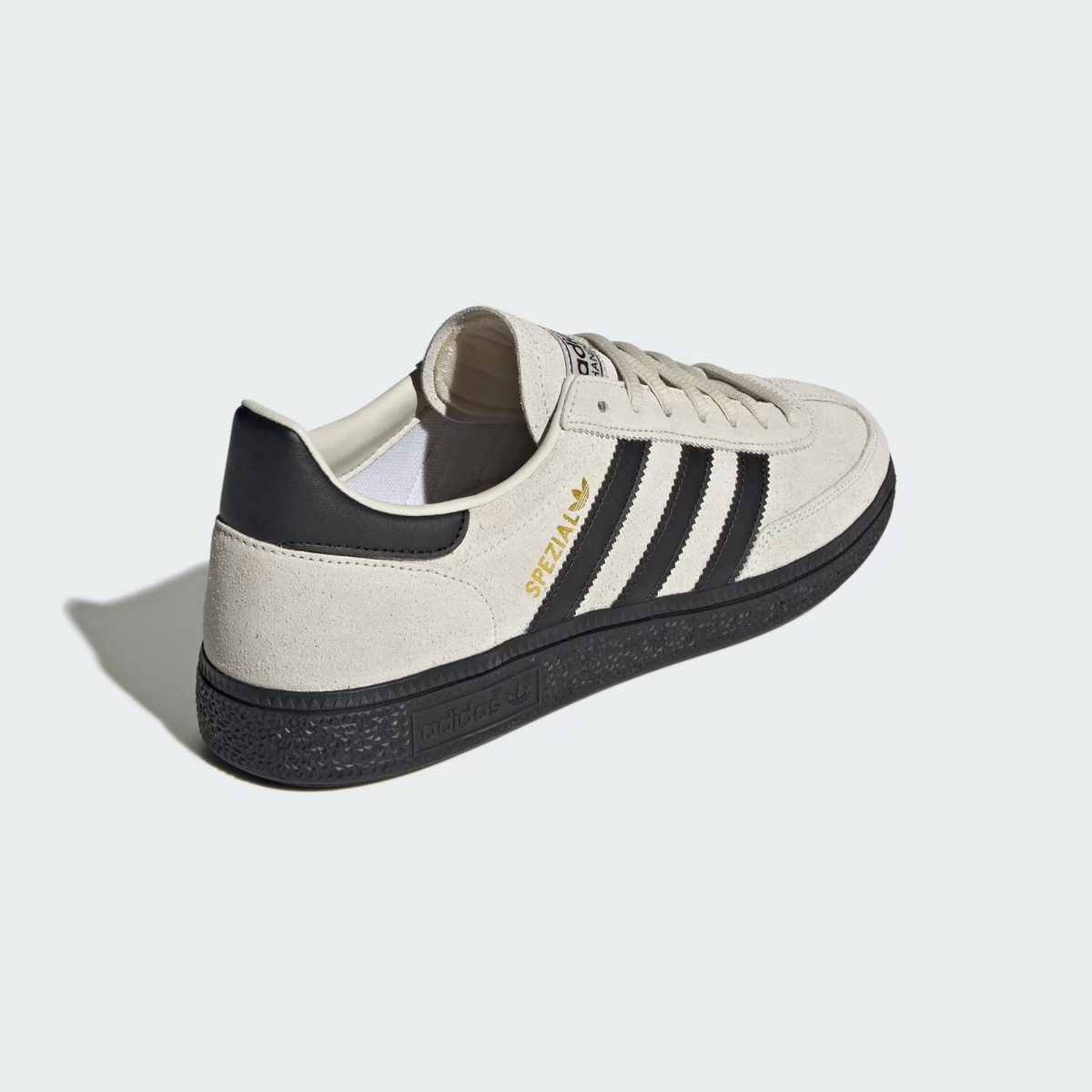 JR3667 adidas Originals Handball Spezial Alumina Core Black Gold Metallic(Men's)