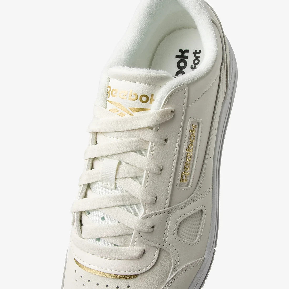 100271610 Reebok Court LXS Chalk Gold (Men's)