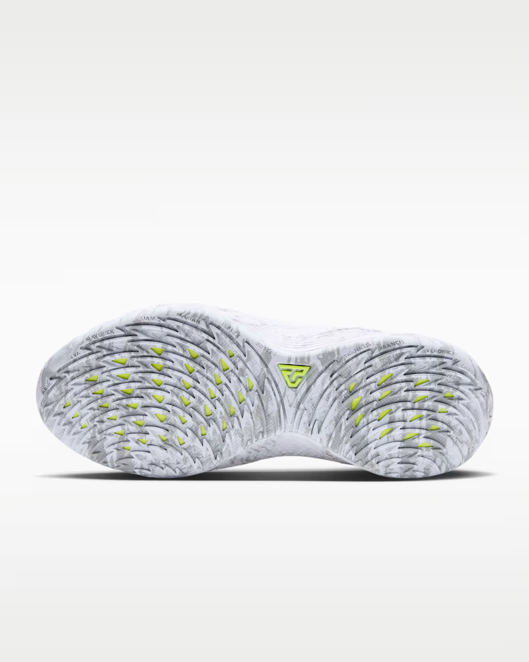 JA1402-100 Nike Giannis Freak 8 LE "White/Light Smoke Grey" (Men's)