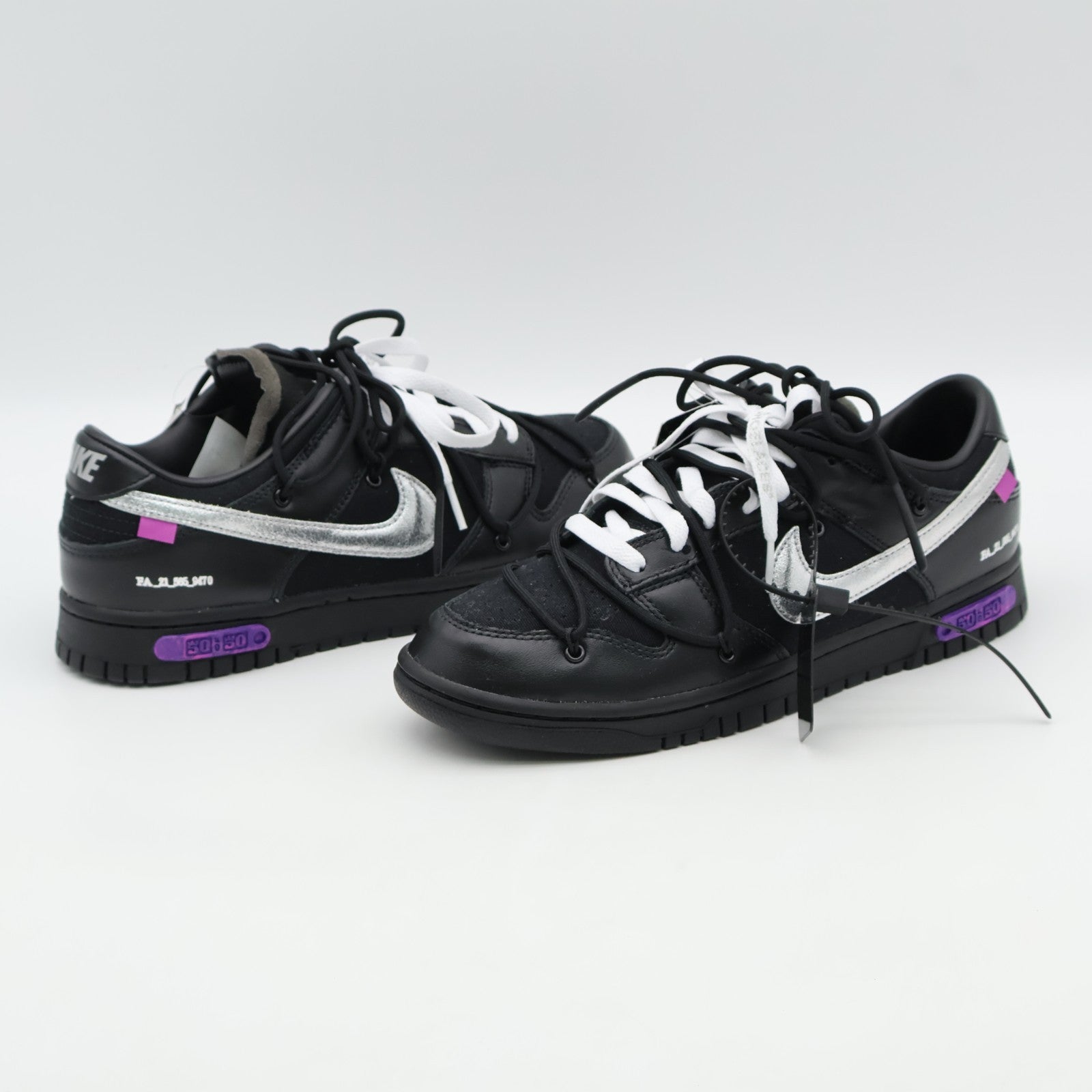 DM1602-001 Off-White Nike Dunk Low 1 OF 50 Black 50 (Men's)