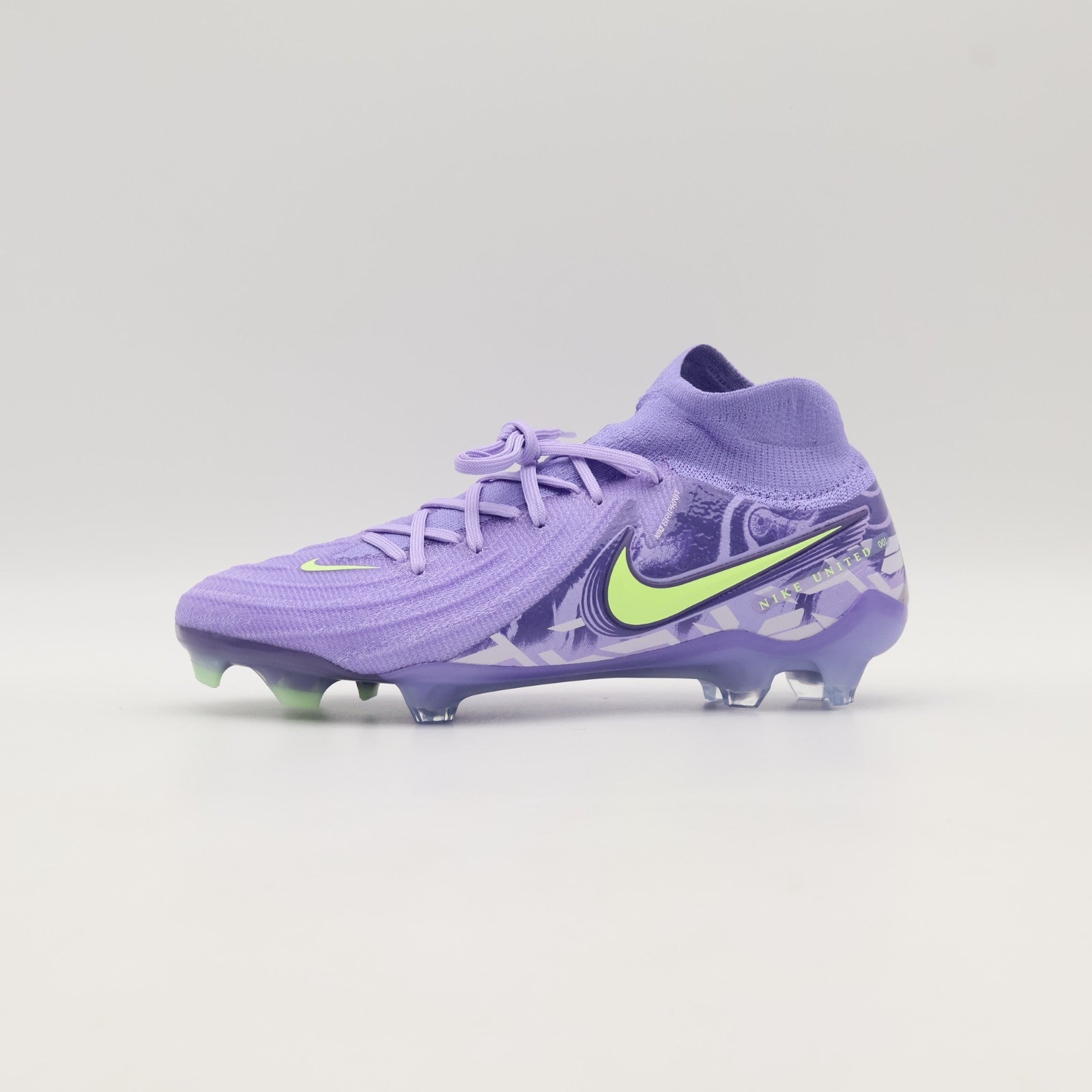 HF1600-500 Nike United Phantom Luna 2 Elite Purple Agate Barely Volt (Men's)