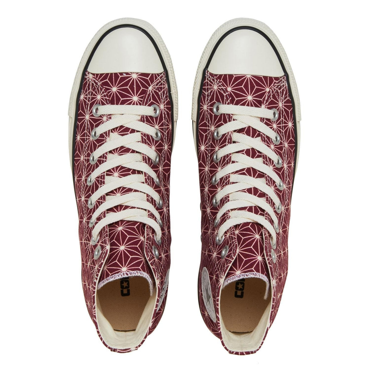 31316821 Converse All Star JG Hi Asanoha Maroon (ABC-MART Exclusive) (Men's)