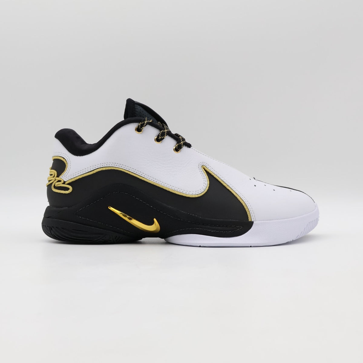 HV8453-100 HV8454-100 Nike LeBron 22 White Metallic Gold Black (Men's)
