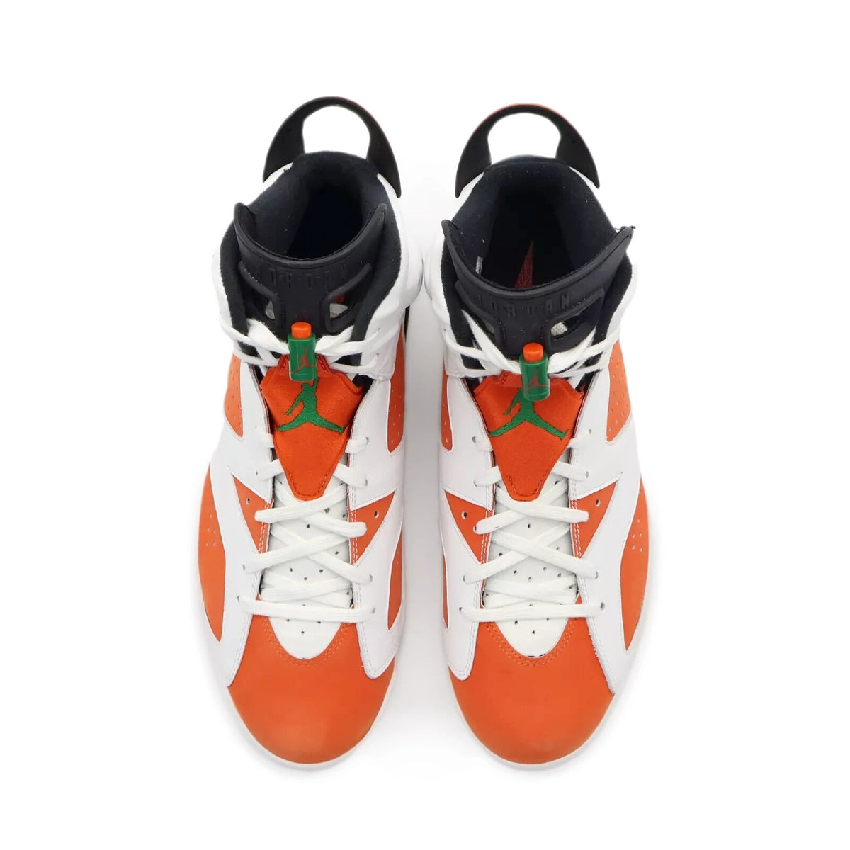 384664-145 Nike Air Jordan 6 Retro Gatorade Like Mike White Team Orange (Men's)