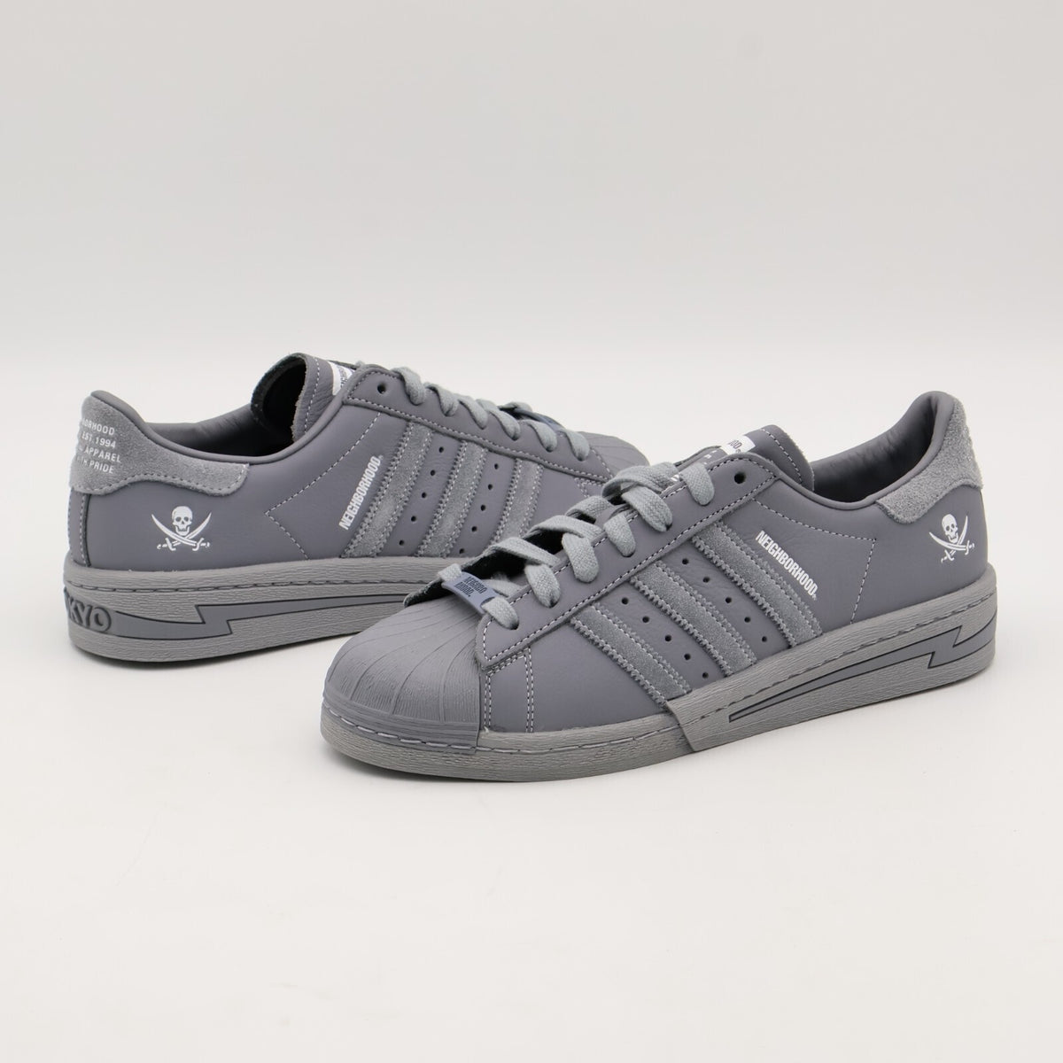 IE6115 NEIGHBORHOOD adidas Originals Superstar 2005 Grey Footwear White (Men's)